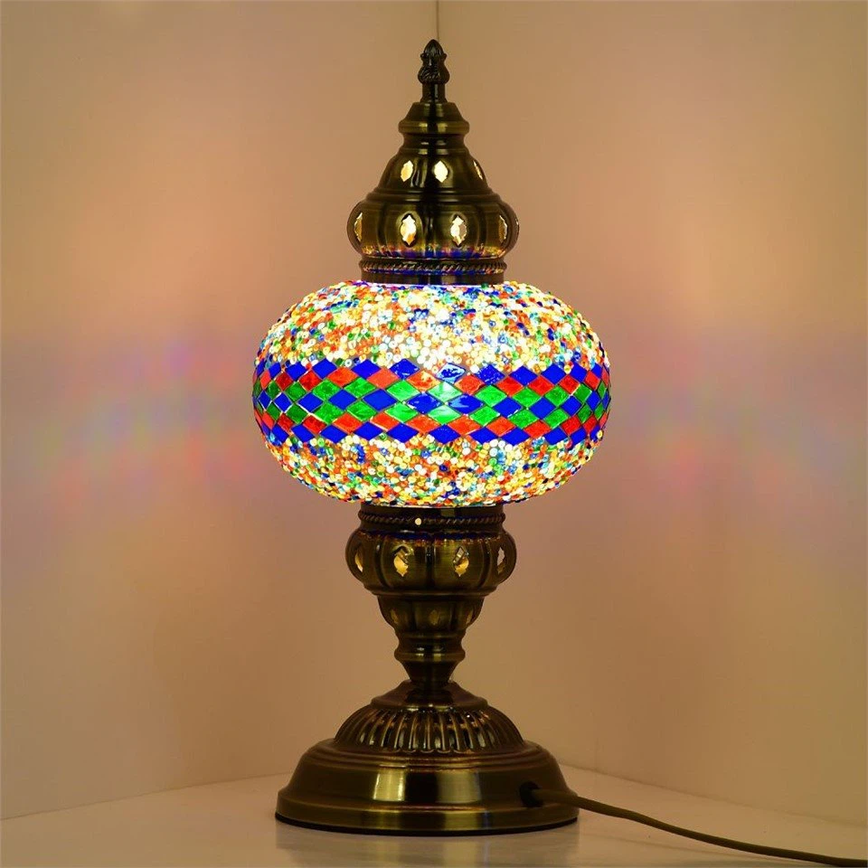 Moroccan Mosaic Led Desk Lamp